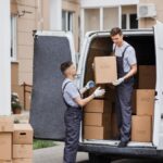 Top Jersey City movers packing boxes for local NJ move